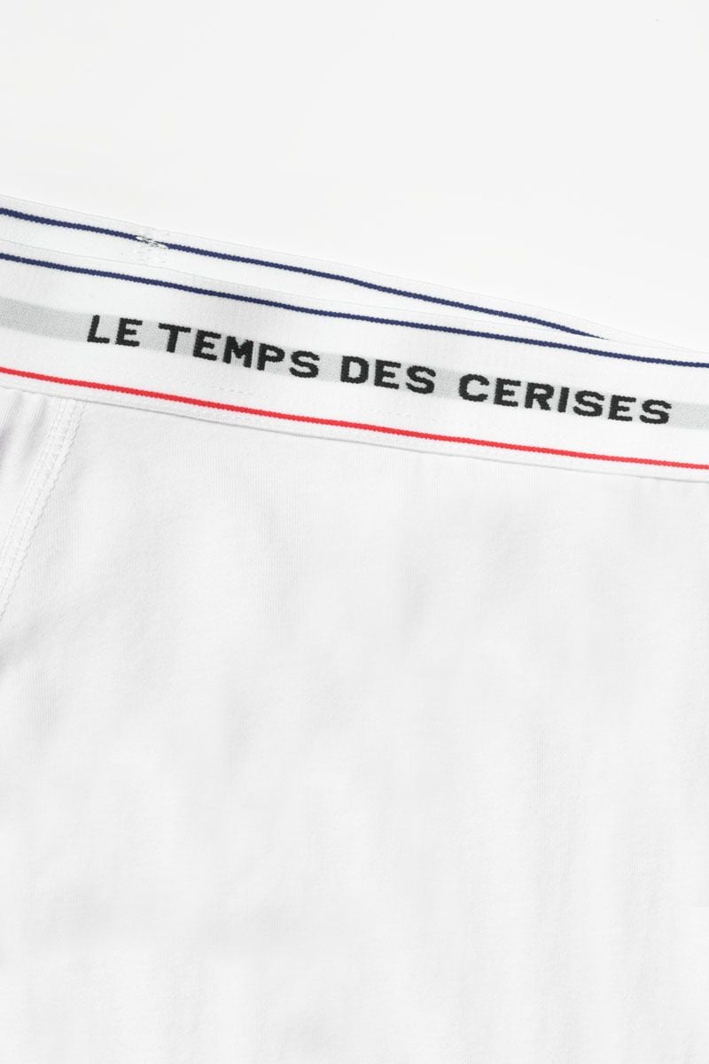Le Temps Des Cerises Lot De 2 Boxers Ferol Blancs