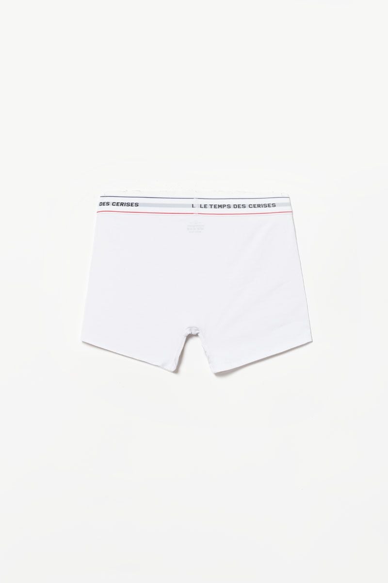 Le Temps Des Cerises Lot De 2 Boxers Ferol Blancs