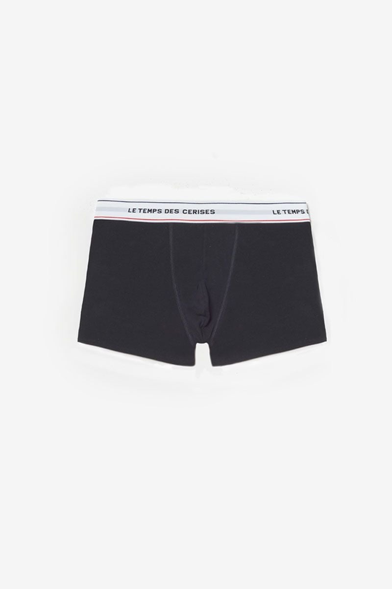 Le Temps Des Cerises Lot De 2 Boxers Ferol Noirs