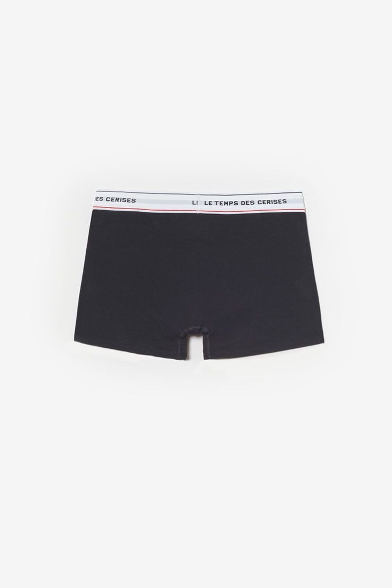 Le Temps Des Cerises Lot De 2 Boxers Ferol Noirs