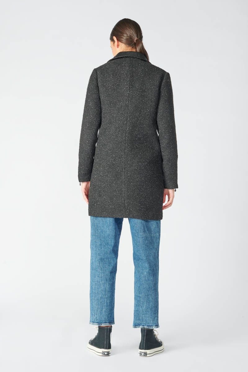 Le Temps Des Cerises Manteau Aitana Noir