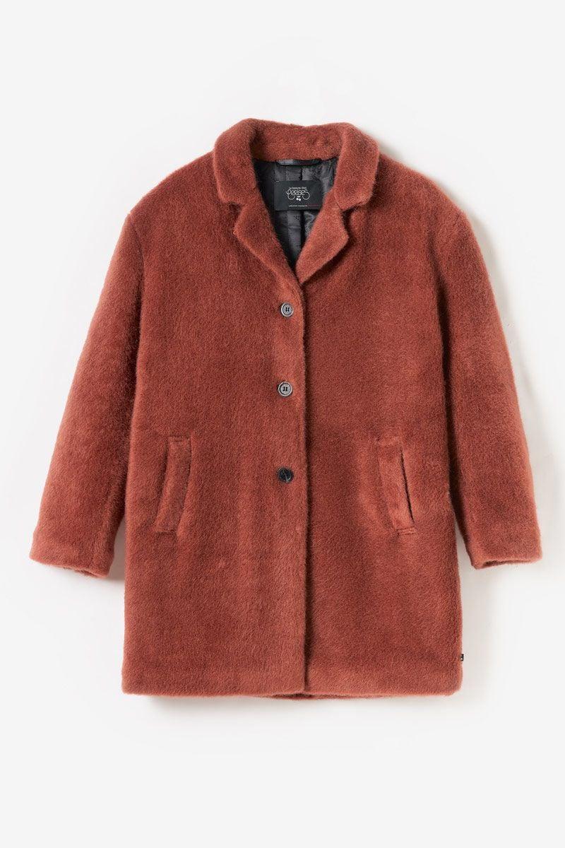 Le Temps Des Cerises Manteau Lizegi Vieux Rose