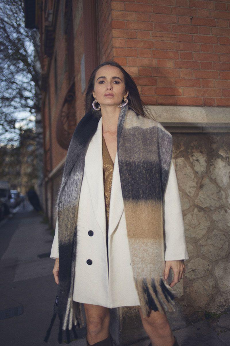 le temps des cerises Manteau Maranda crème