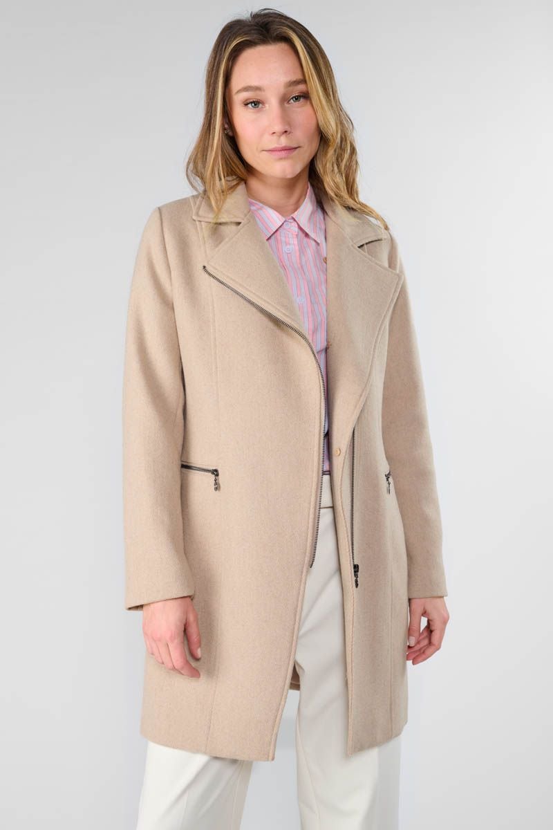 Le Temps Des Cerises Manteau Philine Beige