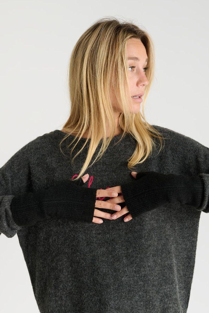 Le Temps Des Cerises Mitaines Tecla Noire