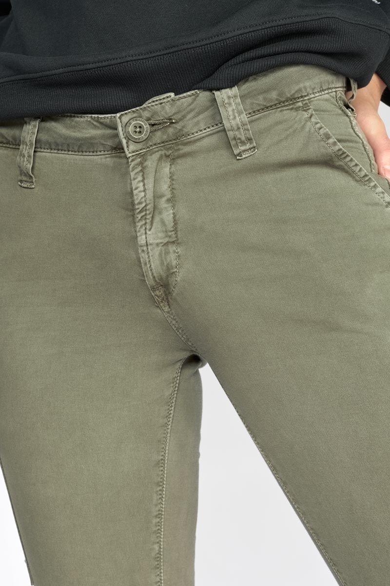 Le Temps Des Cerises Pantalon Army Slim Kaki