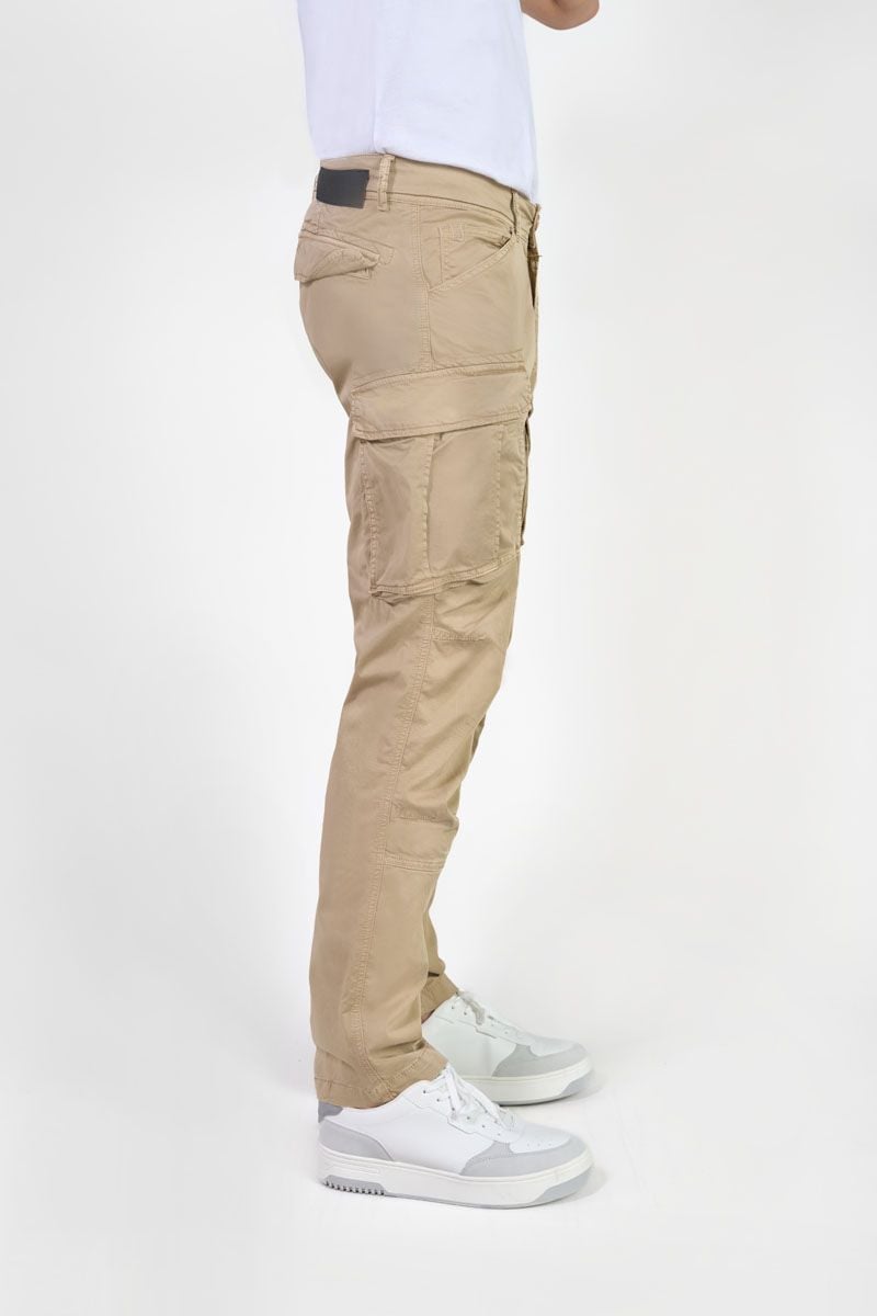 Le Temps Des Cerises Pantalon Cargo Aaron Beige