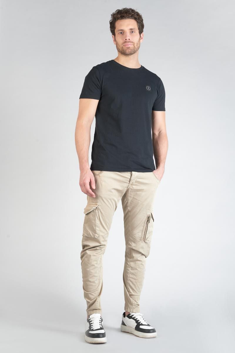 Le Temps Des Cerises Pantalon Cargo Alban Beige