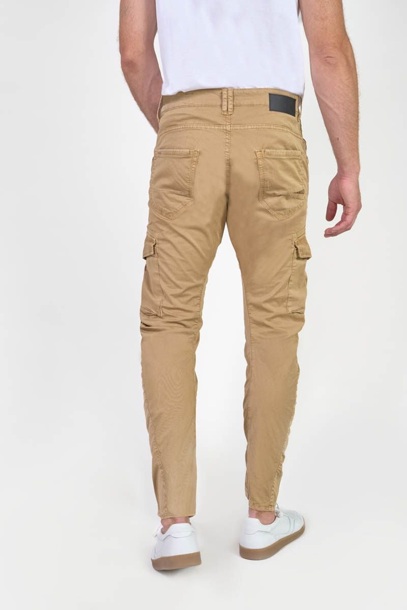 Le Temps Des Cerises Pantalon Cargo Alban Camel