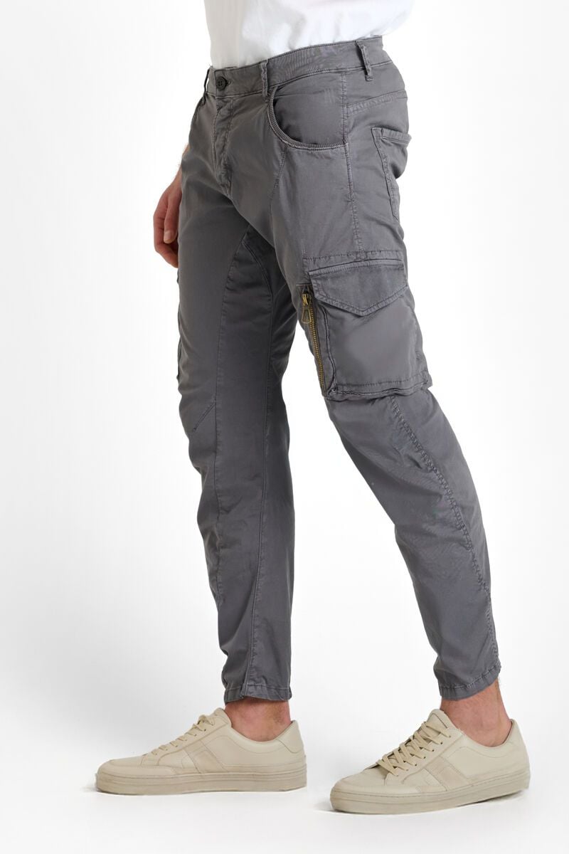 Le Temps Des Cerises Pantalon Cargo Alban Gris
