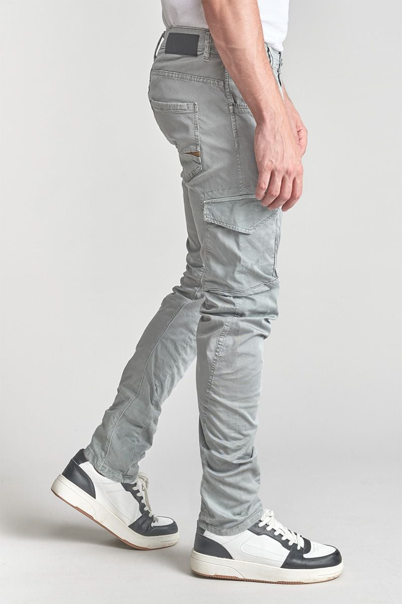 Le Temps Des Cerises Pantalon Cargo Alban Gris