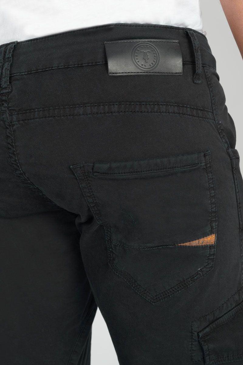 Le Temps Des Cerises Pantalon Cargo Alban Noir