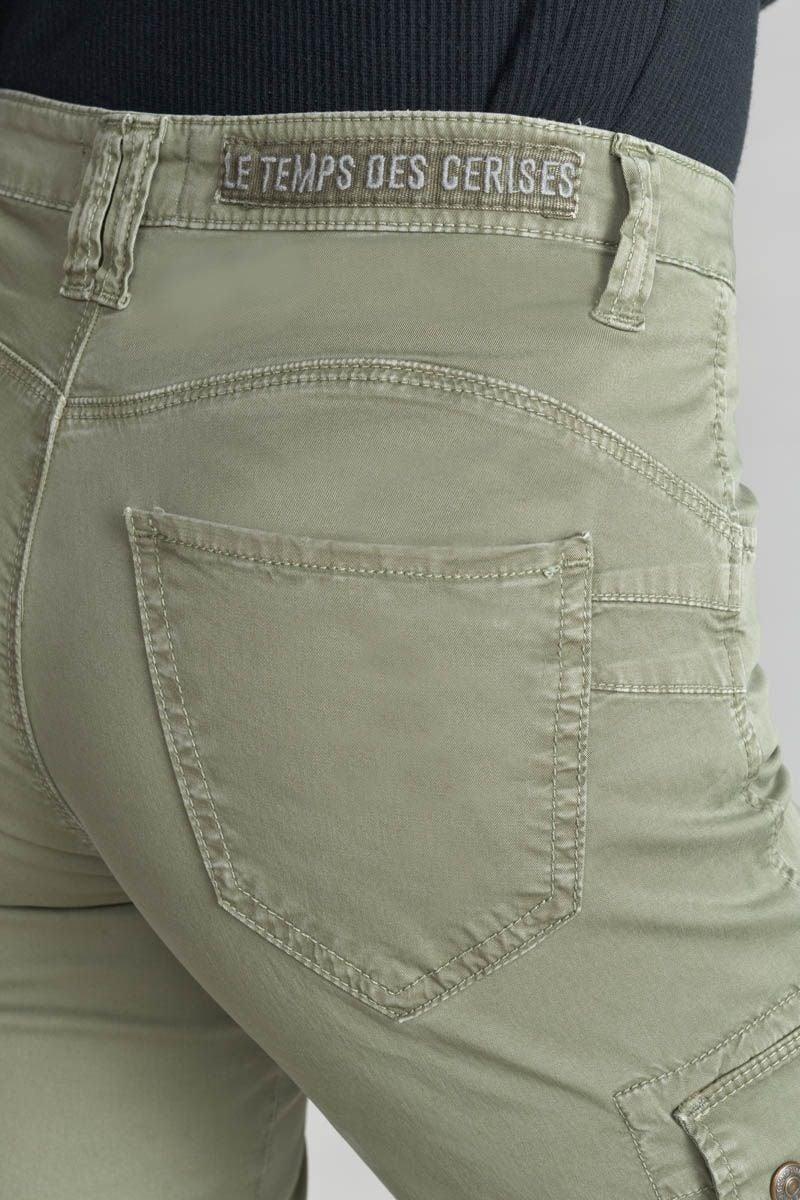 Le Temps Des Cerises Pantalon Cargo Balard Kaki