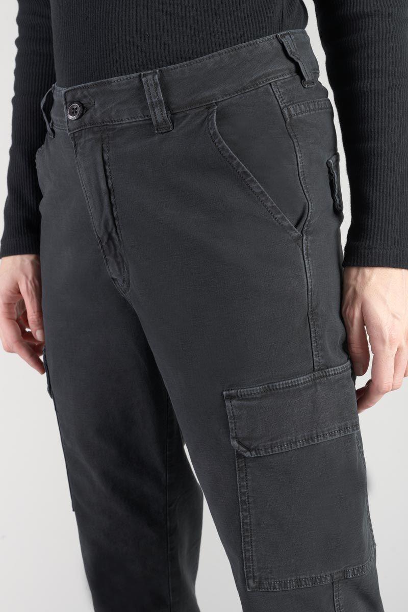 Le Temps Des Cerises Pantalon Cargo Castellas Noir