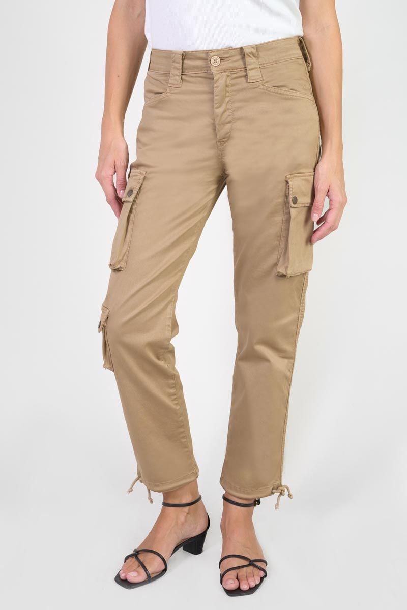 Le Temps Des Cerises Pantalon Cargo Jow Beige