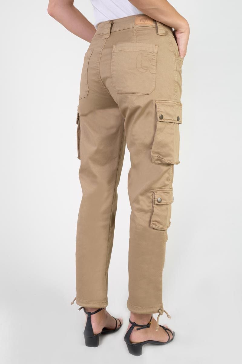Le Temps Des Cerises Pantalon Cargo Jow Beige