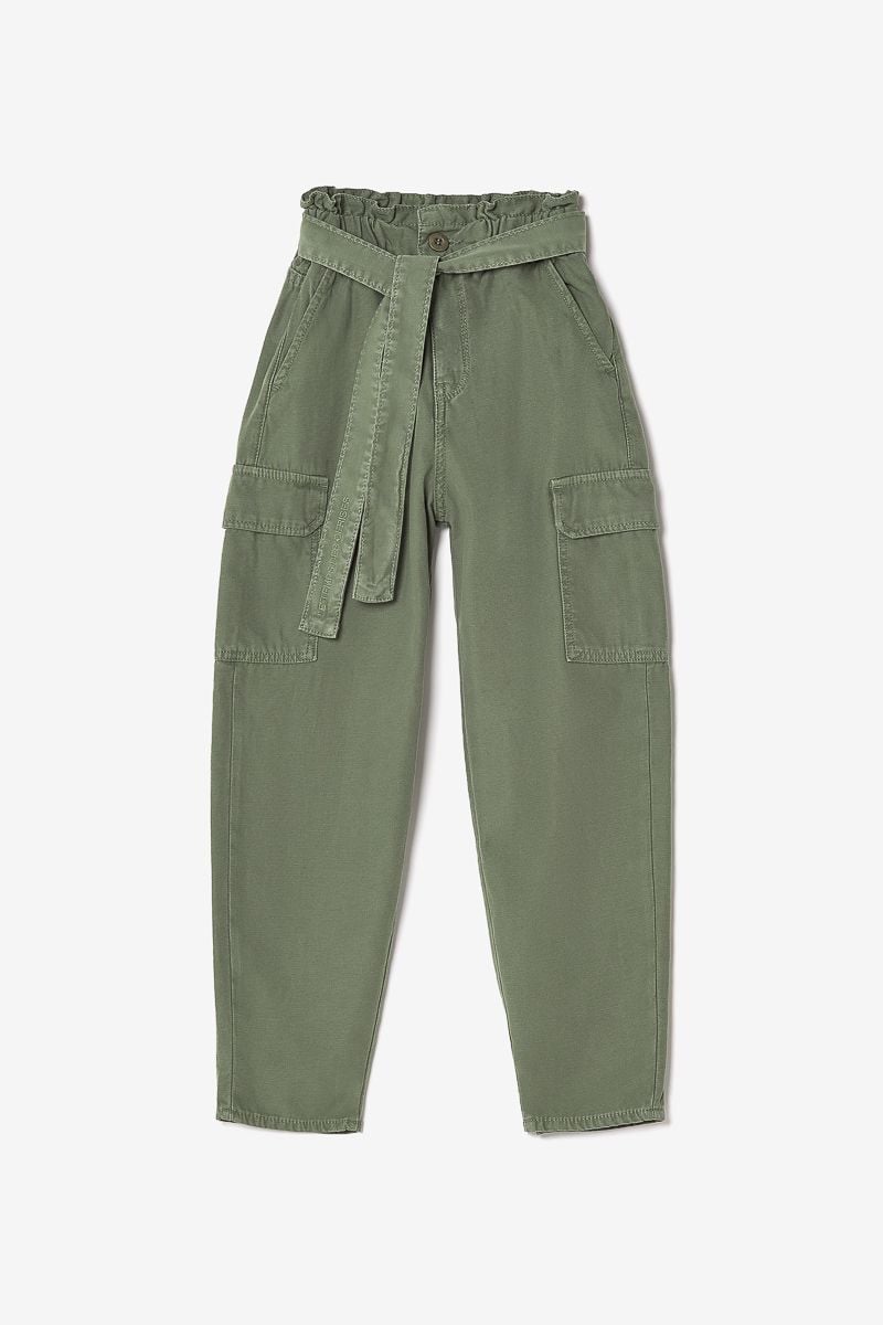 Le Temps Des Cerises Pantalon Cargo Mila Kaki