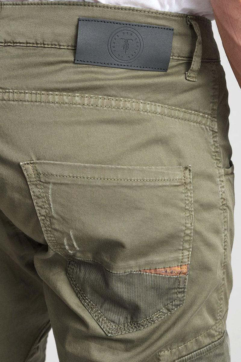 Le Temps Des Cerises Pantalon Cargo Obreck Kaki