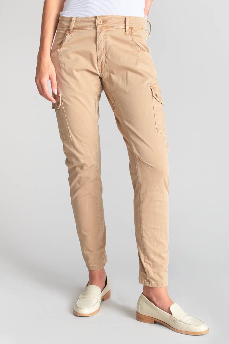 Le Temps Des Cerises Pantalon Cargo Rivera Camel