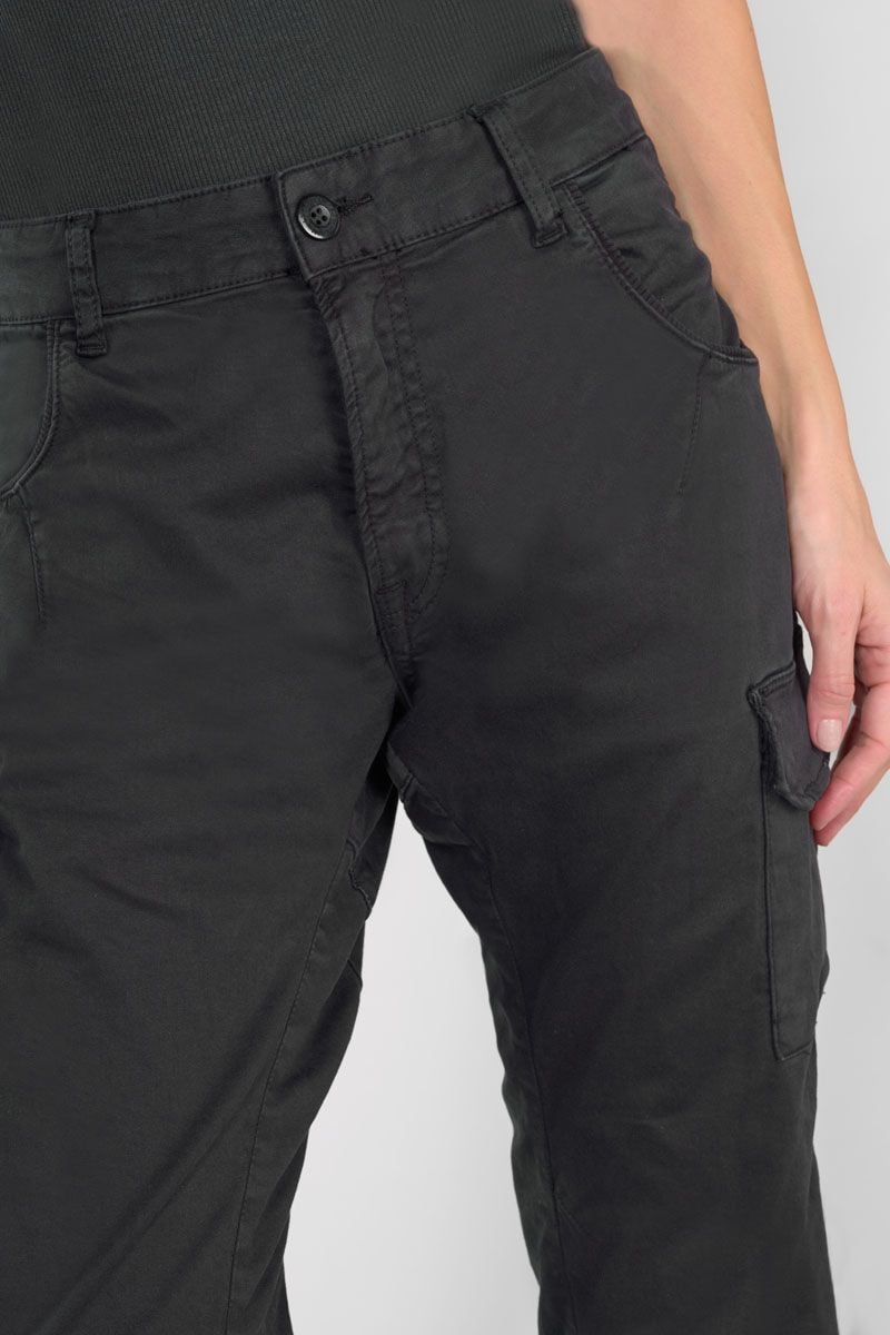 Le Temps Des Cerises Pantalon Cargo Rivera Noir