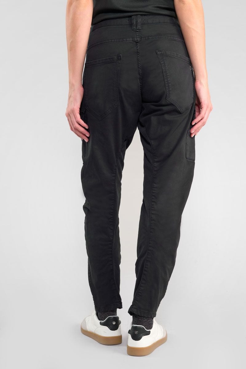 Le Temps Des Cerises Pantalon Cargo Rivera Noir