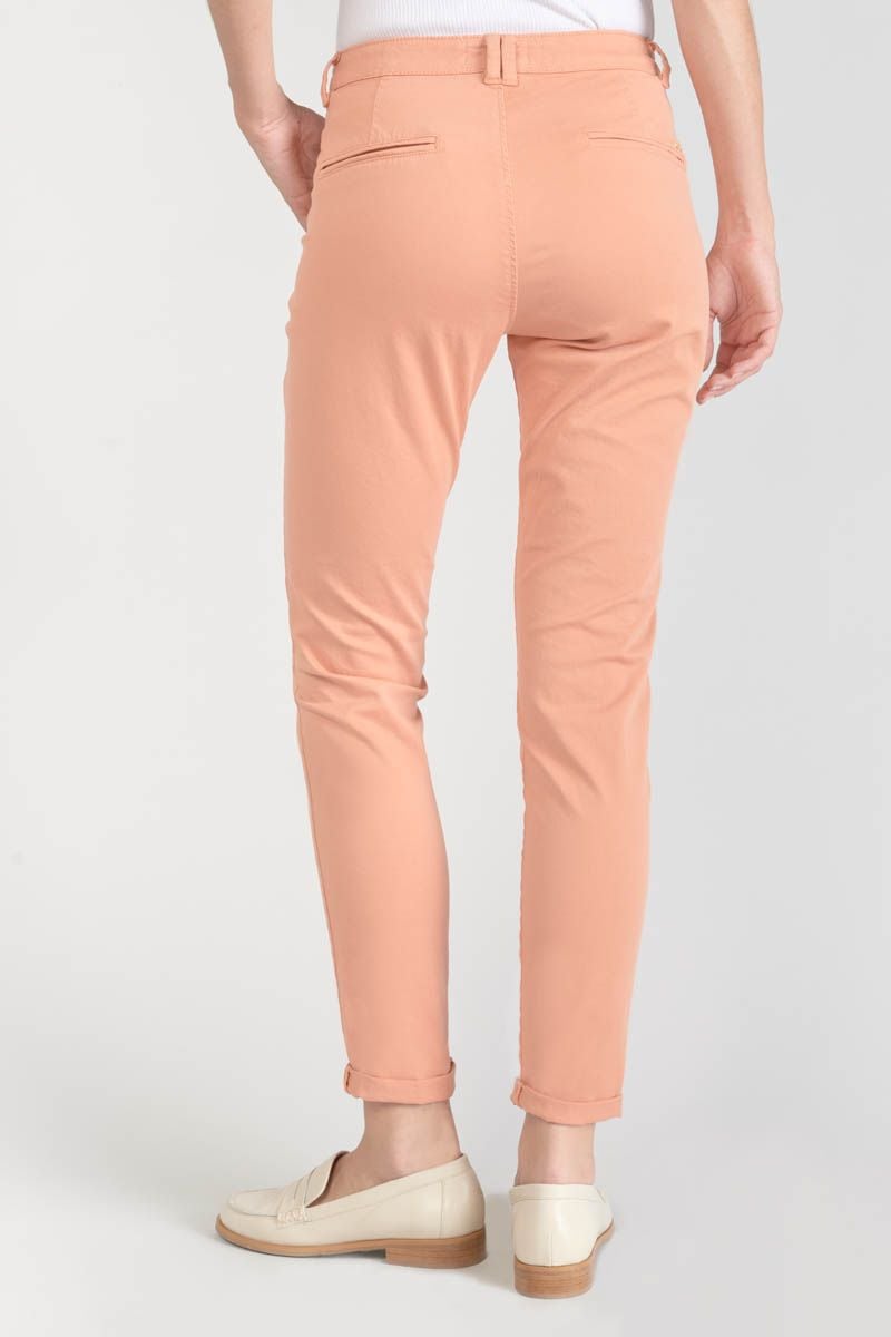 Le Temps Des Cerises Pantalon Chino Dyli3 Pêche