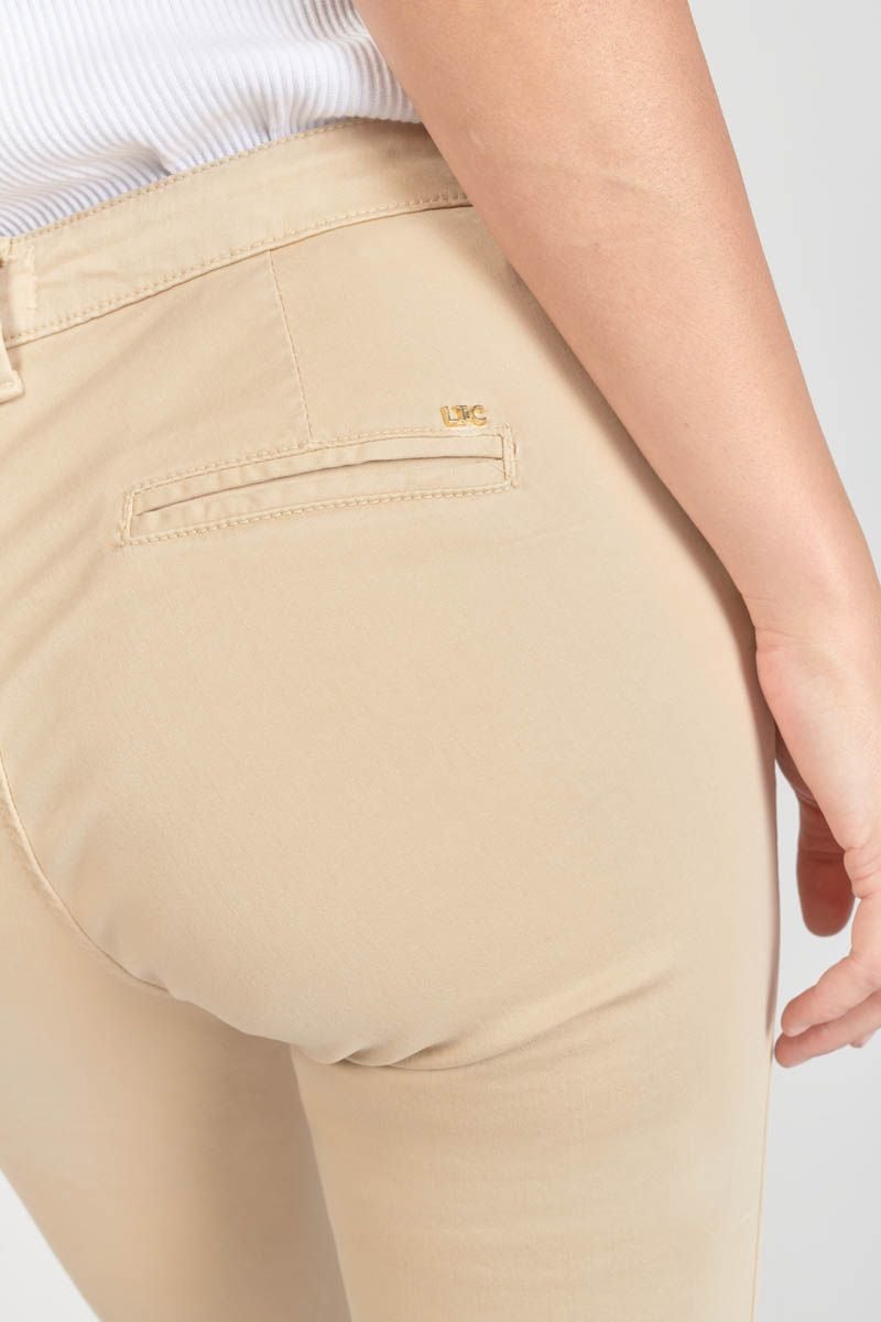 Le Temps Des Cerises Pantalon Chino Dyli3 Sable