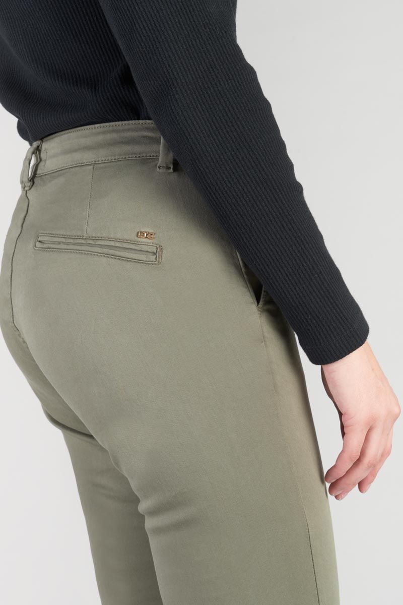 Le Temps Des Cerises Pantalon Chino Dyli4 Kaki