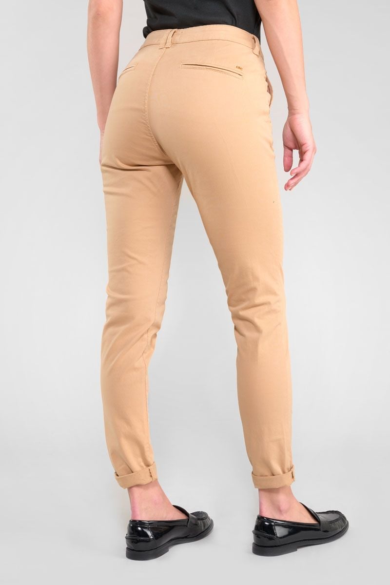 Le Temps Des Cerises Pantalon Chino Dyli6 Beige