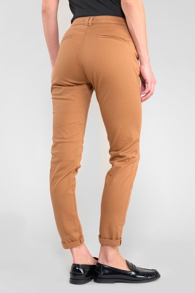 Le Temps Des Cerises Pantalon Chino Dyli6 Camel