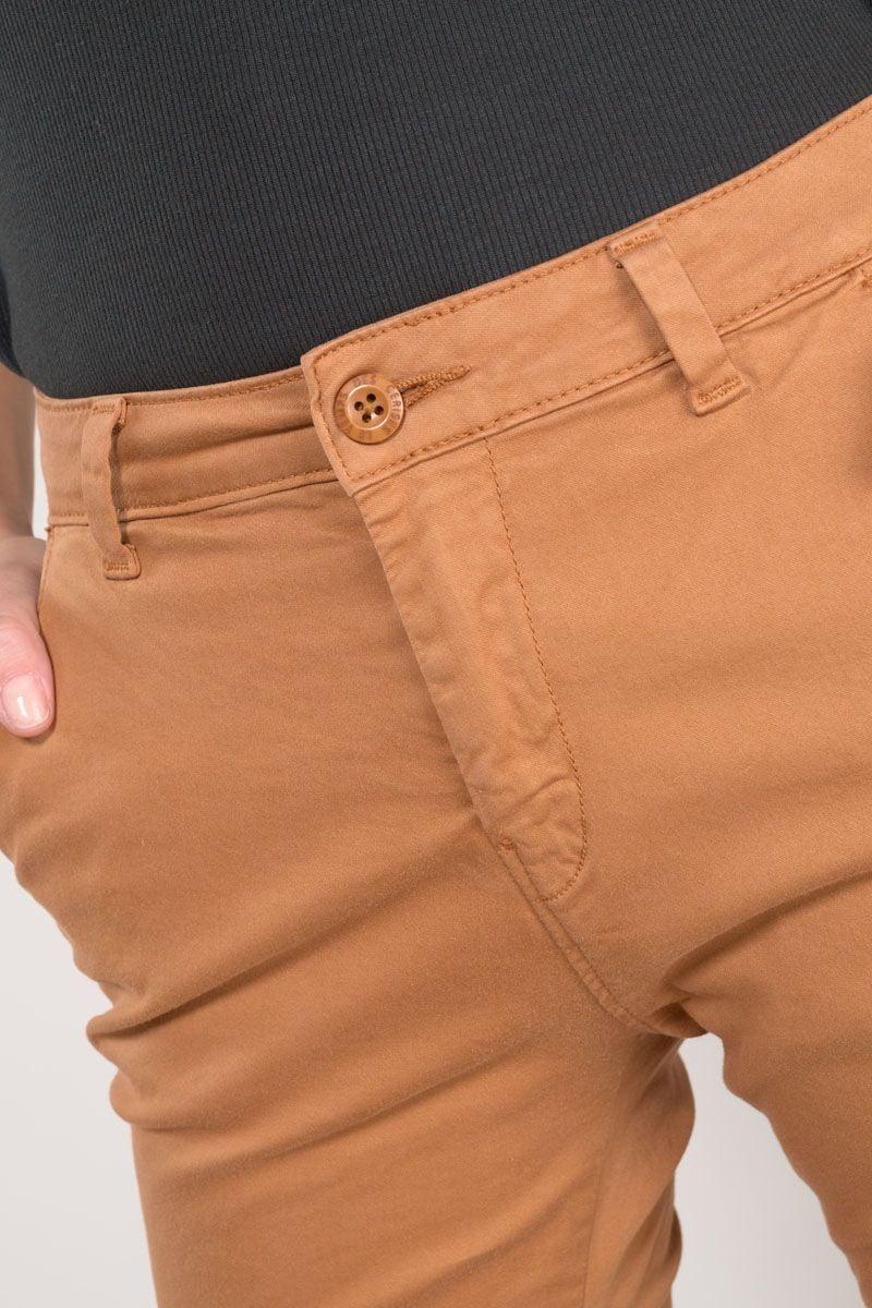 Le Temps Des Cerises Pantalon Chino Dyli6 Camel