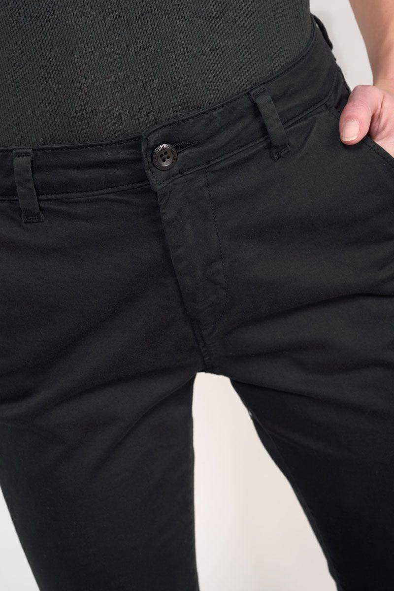 Le Temps Des Cerises Pantalon Chino Dyli6 Noir