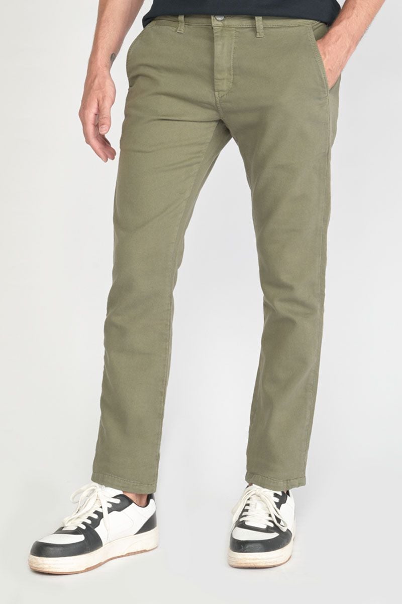 le temps des cerises Pantalon chino Jogg Kurt aloe