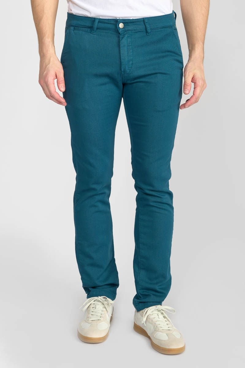 Le Temps Des Cerises Pantalon Chino Jogg Kurt Bleu