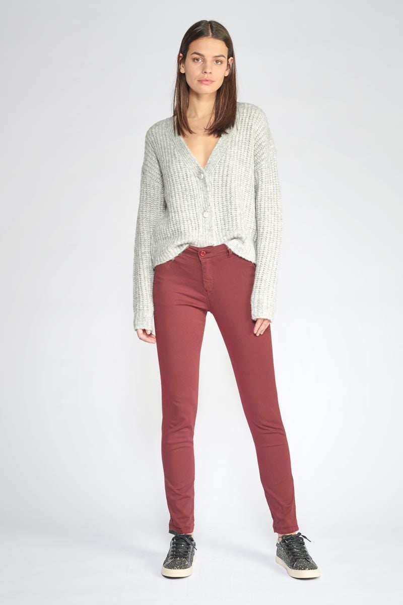 Le Temps Des Cerises Pantalon Dyli2 Bordeaux