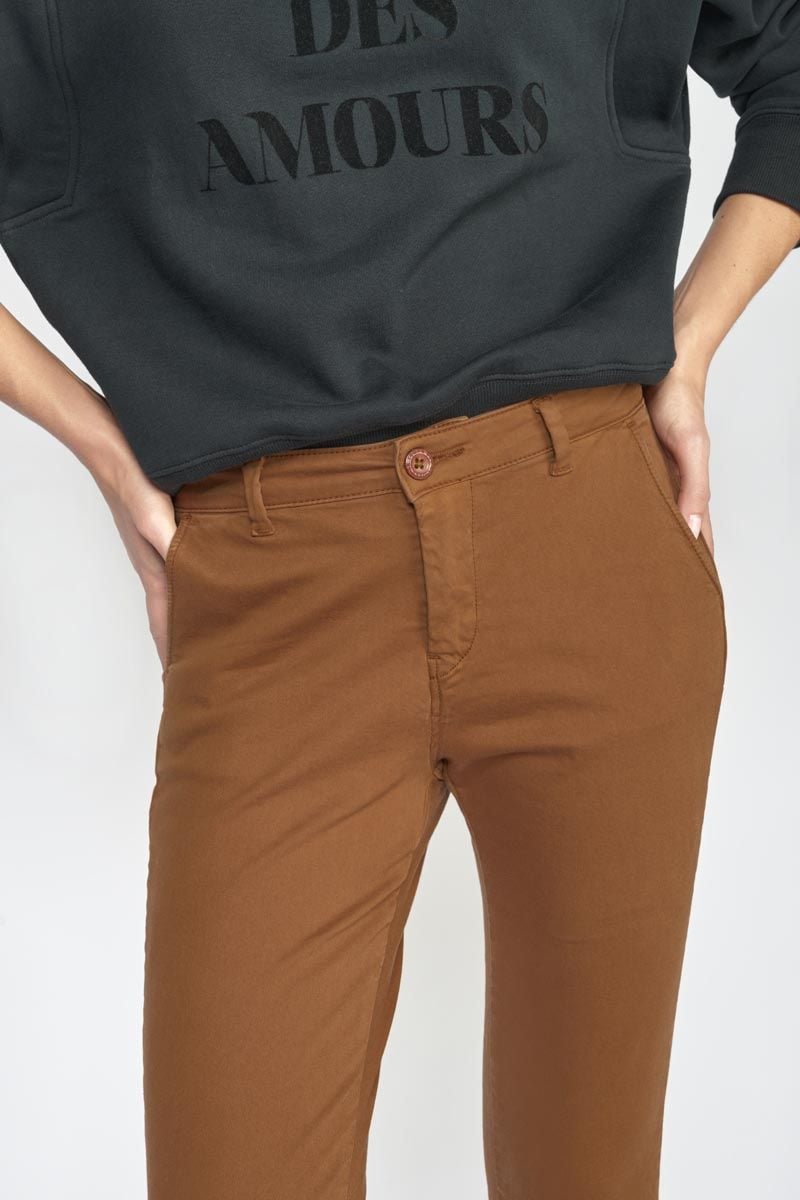 Le Temps Des Cerises Pantalon Dyli2 Caramel
