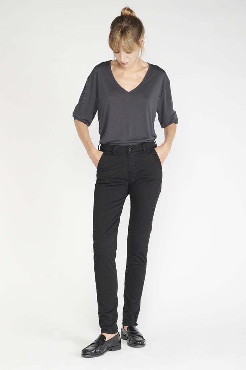 Le Temps Des Cerises Pantalon Dyli2 Noir