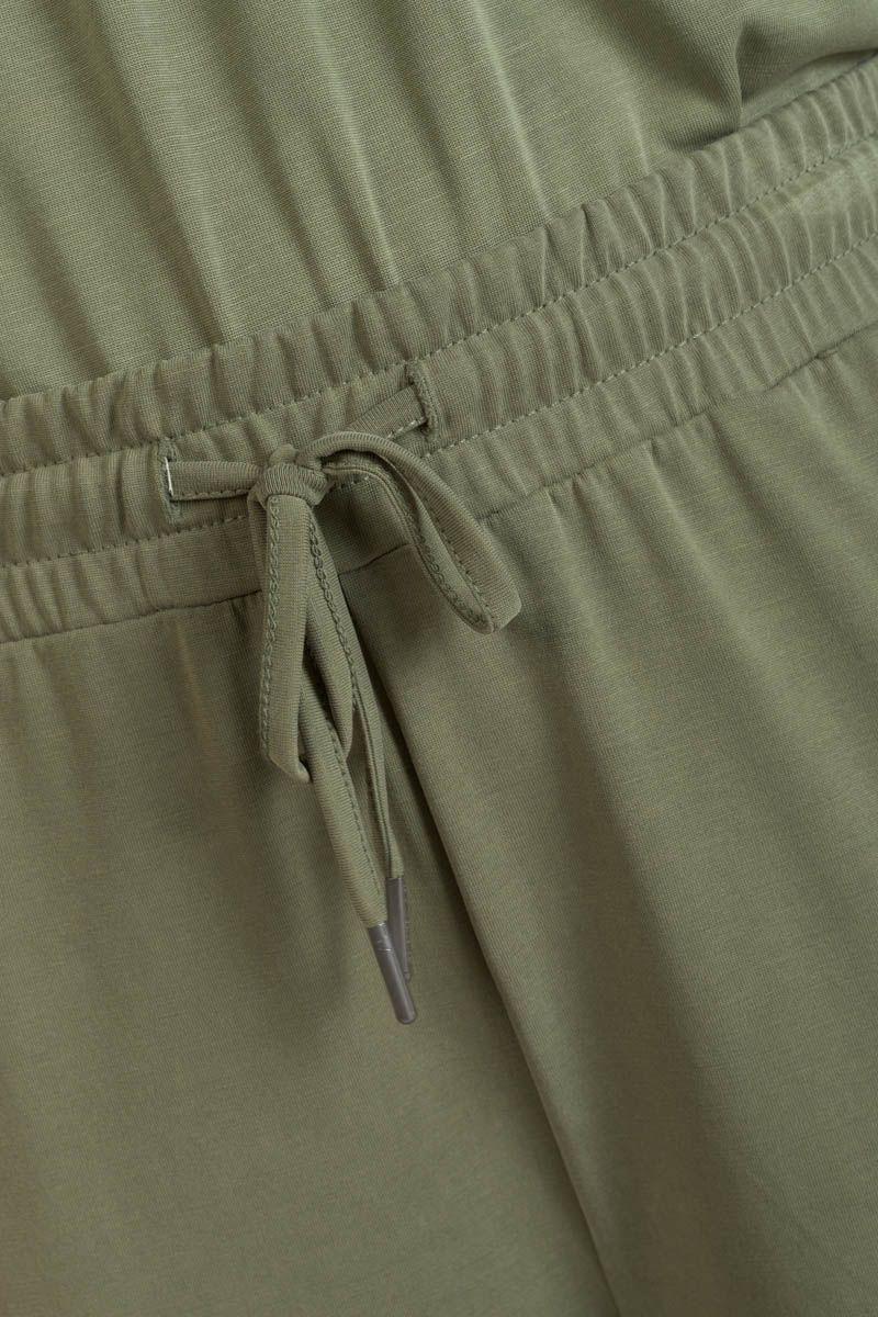 Le Temps Des Cerises Pantalon Fluide Judi Kaki
