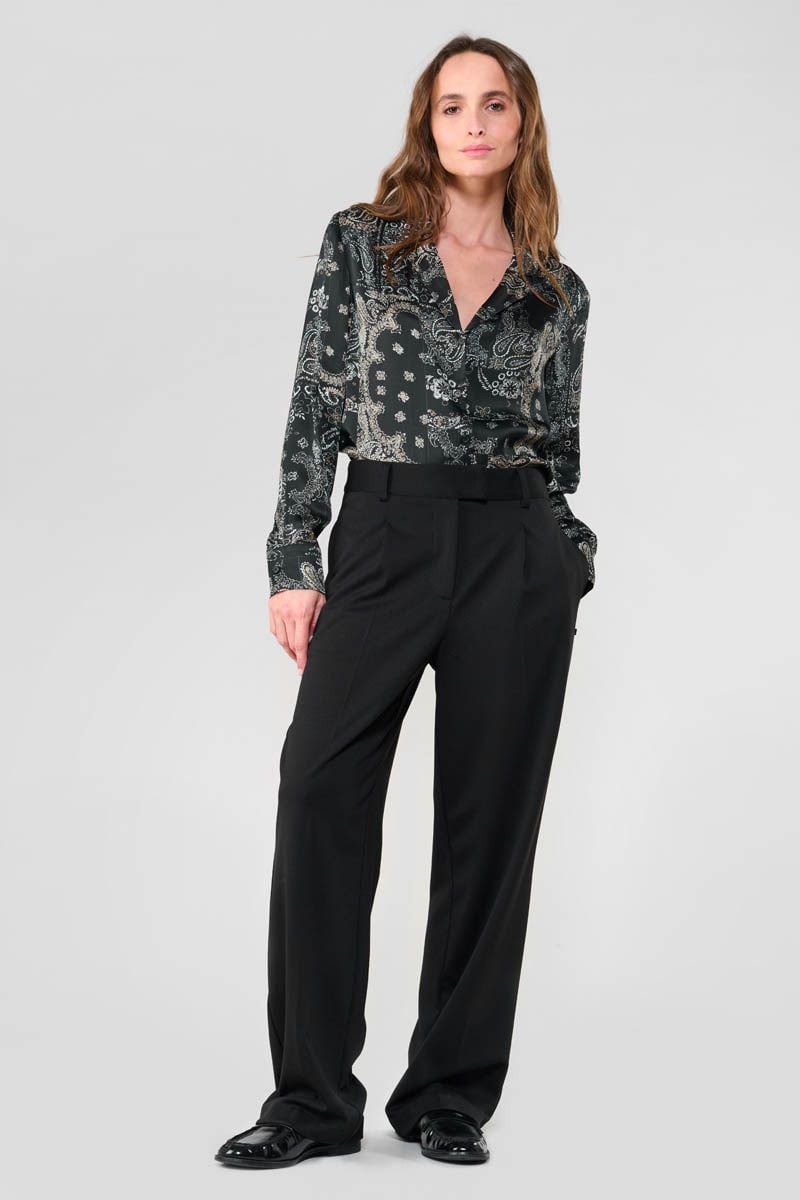 le temps des cerises Pantalon Igor noir