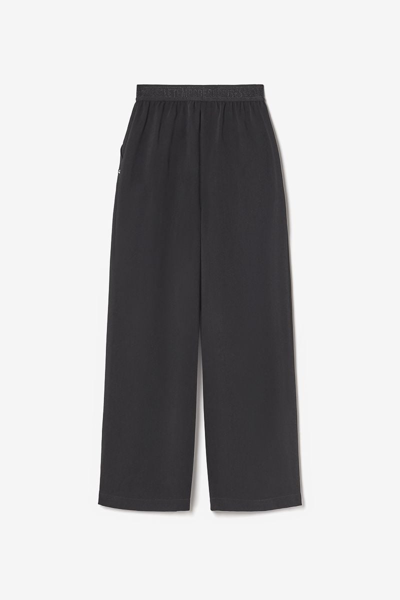 Le Temps Des Cerises Pantalon Large Rellgi Noir