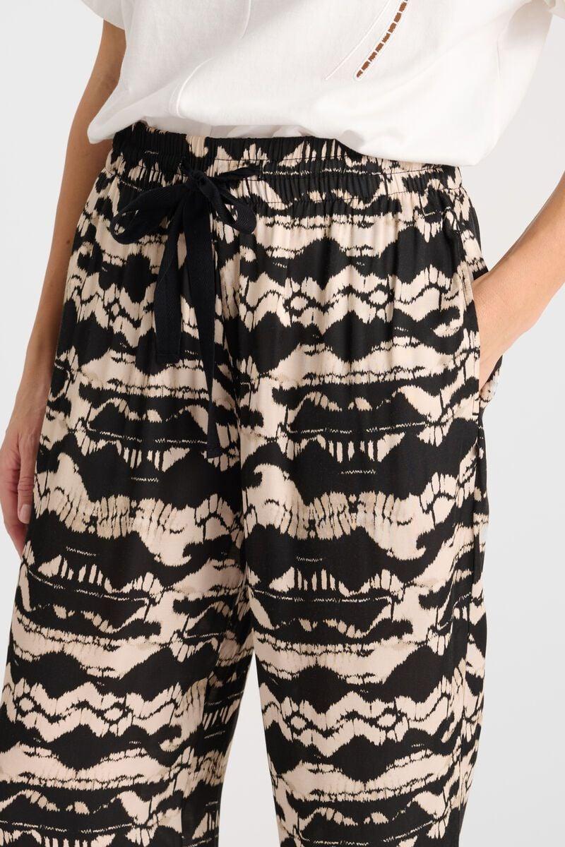 Le Temps Des Cerises Pantalon Lomy à Motif