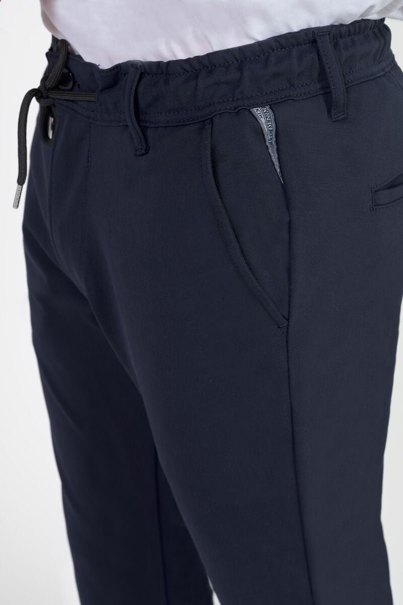 Le Temps Des Cerises Pantalon Malo Bleu Marine