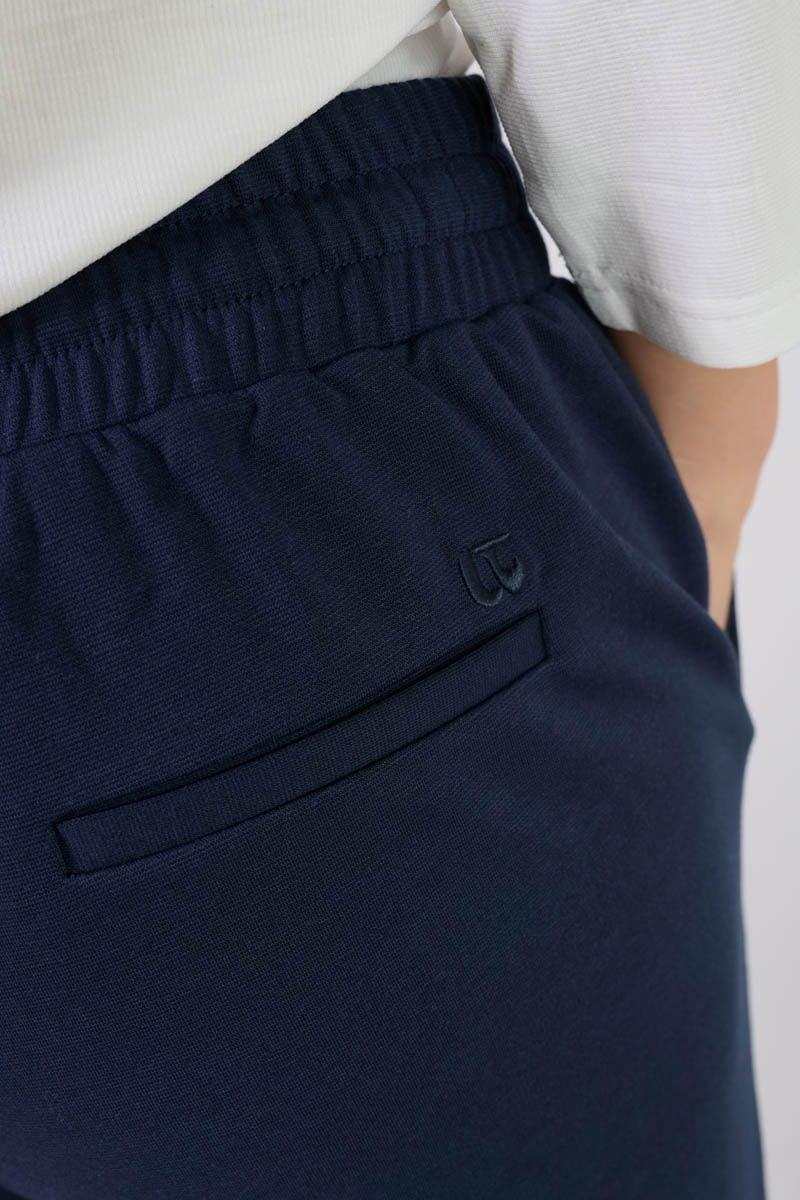 Le Temps Des Cerises Pantalon Rosi Bleu Marine