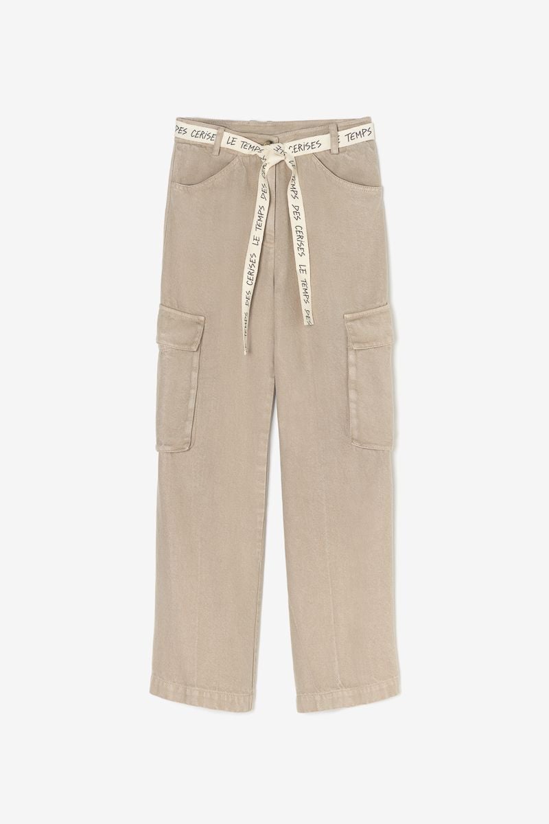 Le Temps Des Cerises Pantalon Sienagi Beige
