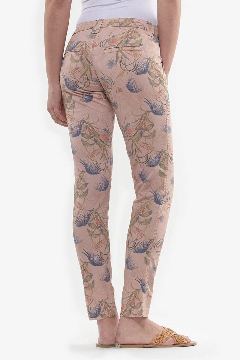 Le Temps Des Cerises Pantalon Slim Myles Rose