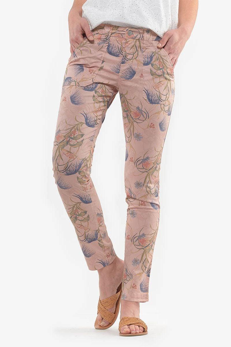 le temps des cerises Pantalon Slim Myles rose