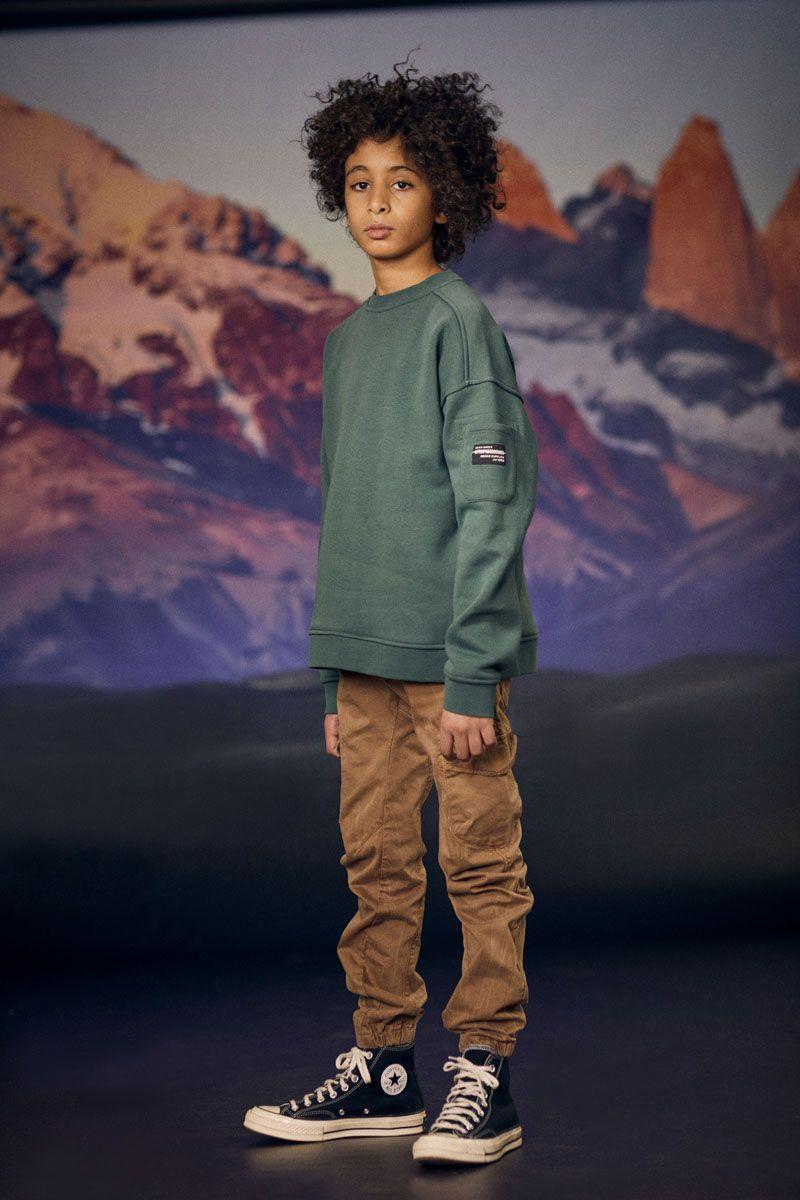 le temps des cerises Pantalon Tobati tapered latte