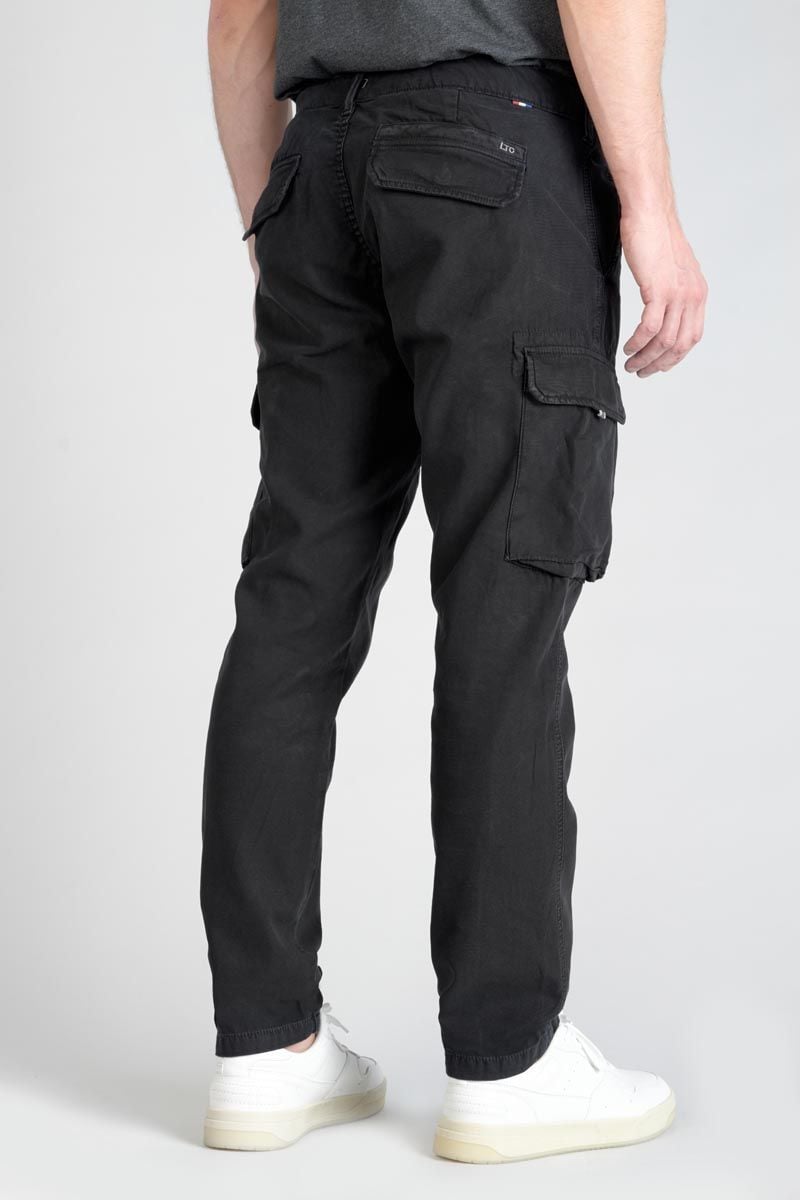 Le Temps Des Cerises Pantalon Treillis Sami Noir