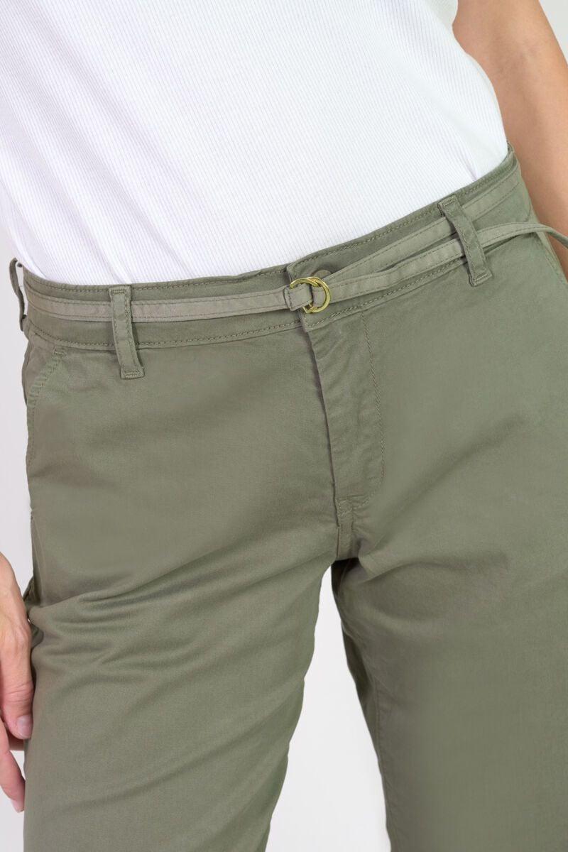 Le Temps Des Cerises Pantalon Wide Leg Tahis Kaki