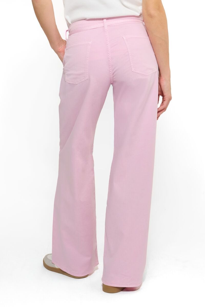 Le Temps Des Cerises Pantalon Wide Leg Tahis Rose